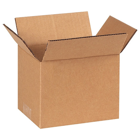Corrugated Boxes, 7" x 5" x 5", Kraft, 25/Bundle