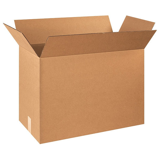 Corrugated Boxes, 24" x 12" x 18", Kraft, 20/Bundle
