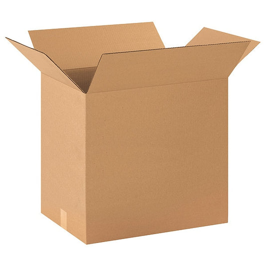 Corrugated Boxes, 20" x 12" x 16", Kraft, 20/Bundle