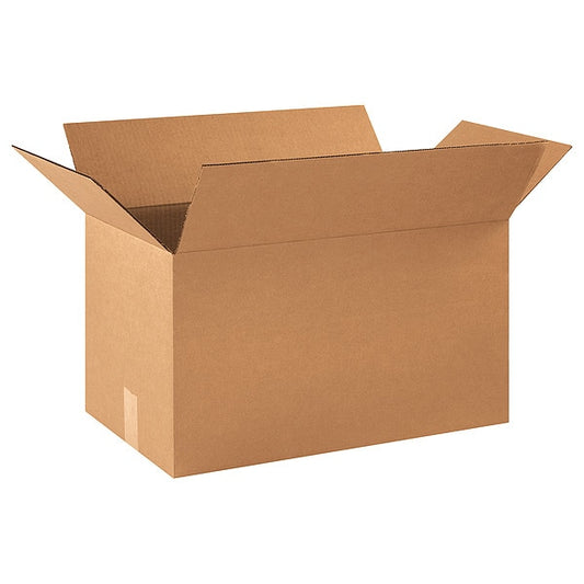 Corrugated Boxes, 21" x 13" x 13", Kraft, 20/Bundle
