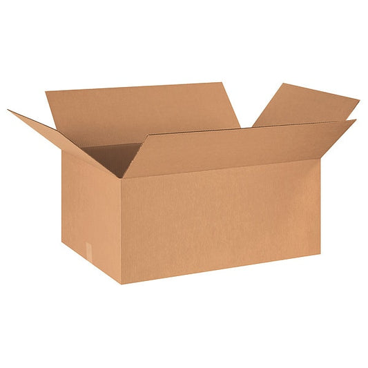 Corrugated Boxes, 36" x 24" x 18", Kraft, 10/Bundle