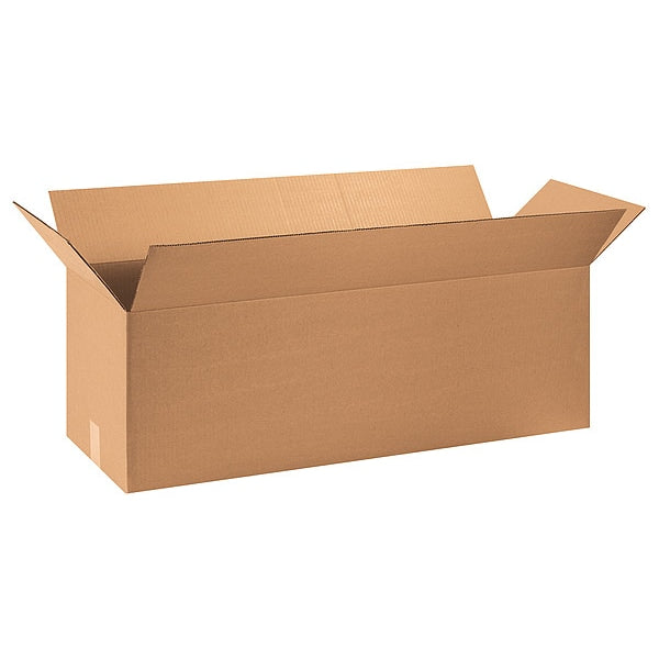 Long Corrugated Boxes, 40" x 14" x 14", Kraft, 15/Bundle