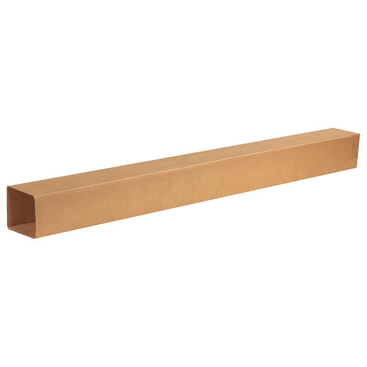 Telescoping Outer Boxes, 6 1/2" x 6 1/2" x 72", Kraft, 15/Bundle