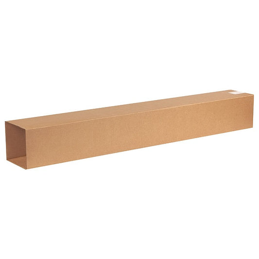 Telescoping Outer Boxes, 6 1/2" x 6 1/2" x 48", Kraft, 25/Bundle