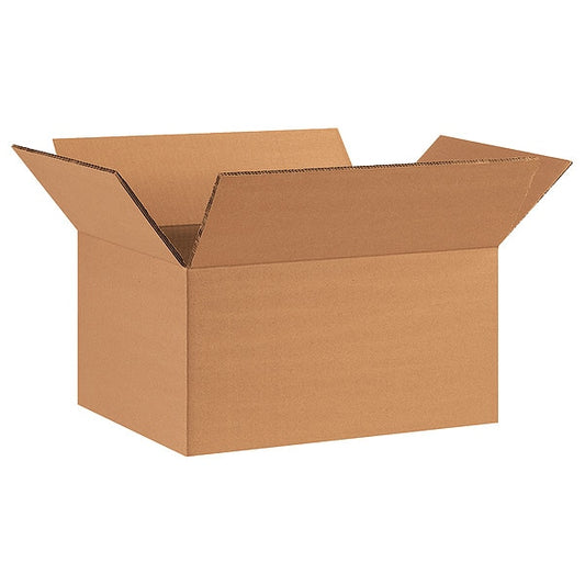 Double Wall Boxes, 12" x 9" x 6", Kraft, 15/Bundle
