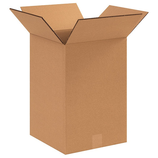 Double Wall Boxes, 12" x 12" x 18", Kraft, 15/Bundle
