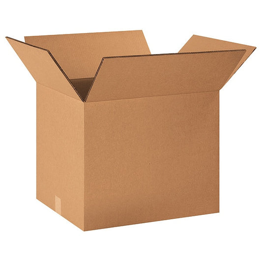 Double Wall Boxes, 20" x 14" x 14", Kraft, 15/Bundle