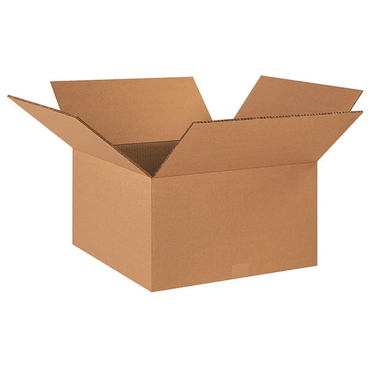 Double Wall Boxes, 18" x 18" x 10", Kraft, 15/Bundle