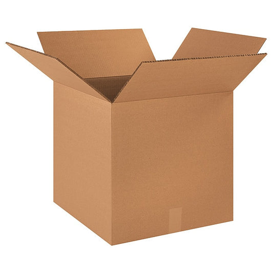 Double Wall Boxes, 17" x 17" x 17", Kraft, 10/Bundle