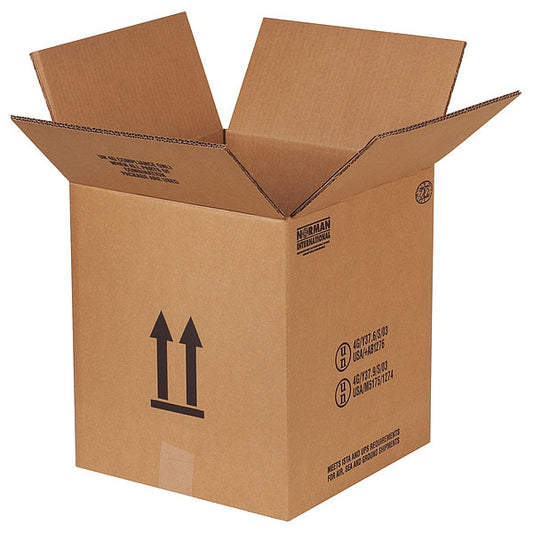 Haz Mat Boxes, 1 - 5 Gallon Metal Pail, 12 1/8" x 12 1/8" x 13 9/16", Kraft, 10/Bundle