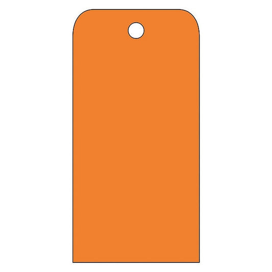 Blank Tag Orange, Pk25