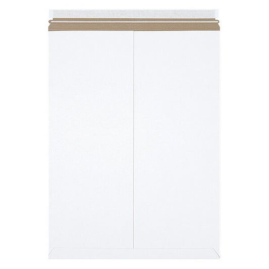 Self-Seal Flat Mailers, 18" x 24", White, 50/Case