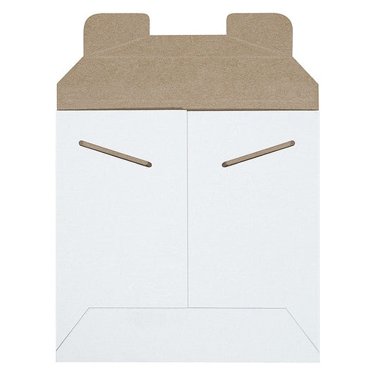 Flat Mailers, 6" x 6", White, 200/Case