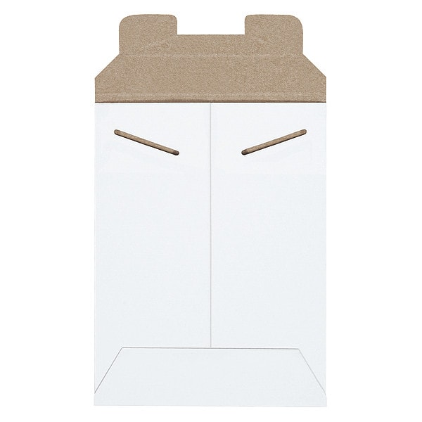 Flat Mailers, 6" x 8", White, 100/Case