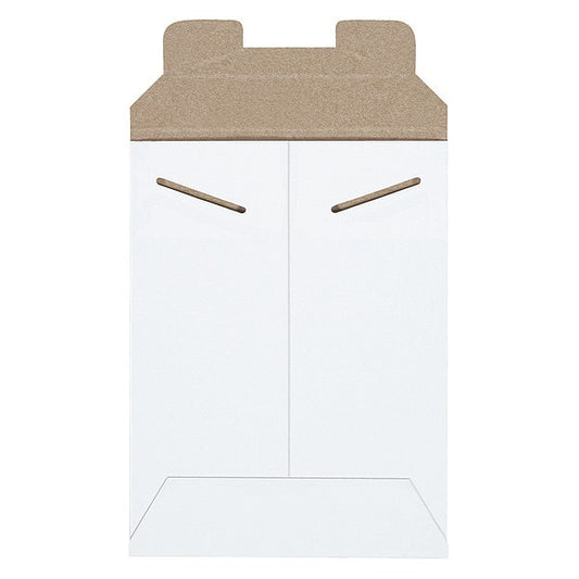 Flat Mailers, 6" x 8", White, 100/Case