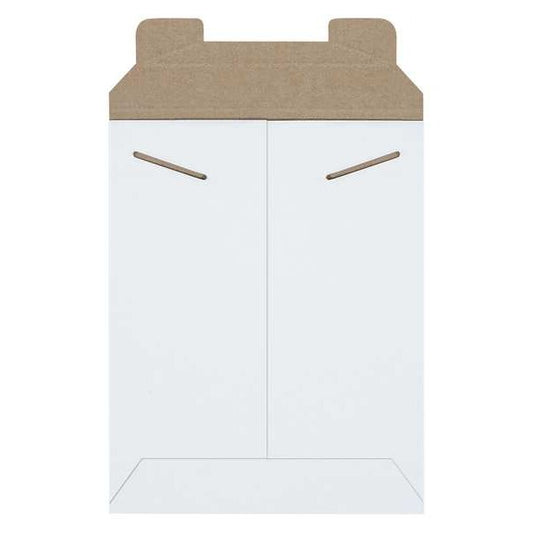 Flat Mailers, 7" x 9", White, 100/Case