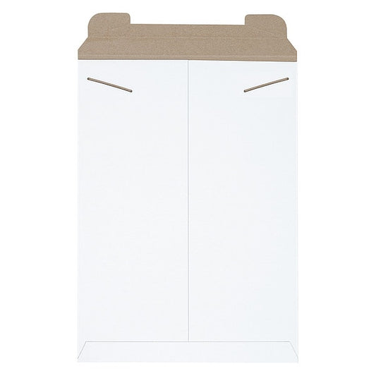 Flat Mailers, 13" x 18", White, 100/Case