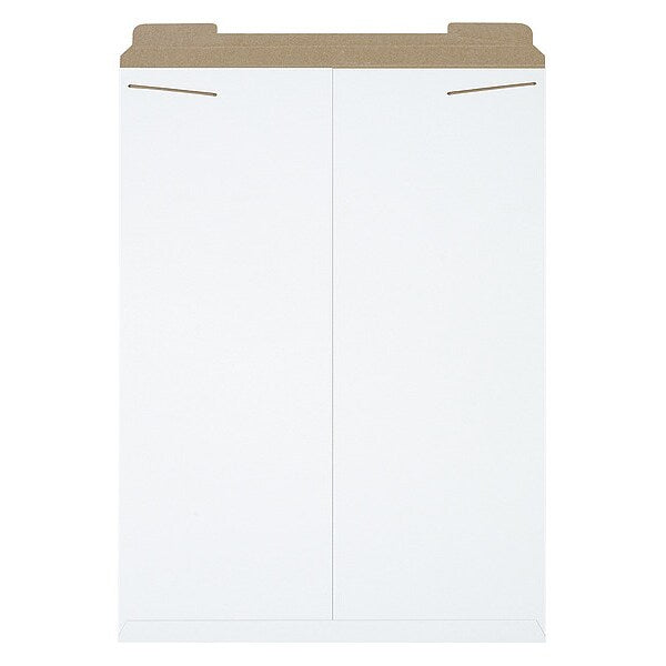 Flat Mailers, 20" x 27", White, 50/Bundle
