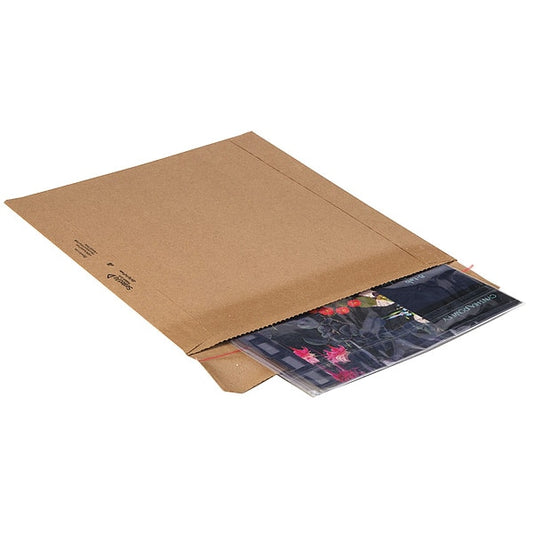 Fiberboard Mailer, 10-1/4"L, 8-3/8"W, PK250
