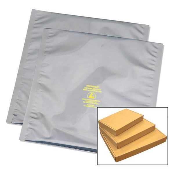 12" x 16" Metal-In Boxed Bags, PK 100