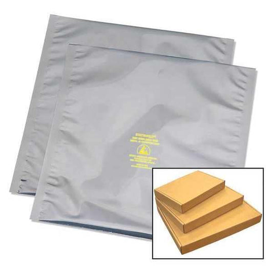 12" x 16" Metal-In Boxed Bags, PK 100