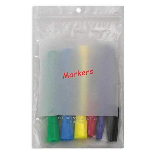 5" x 8" Reclosable Write-On Bags, PK 1000