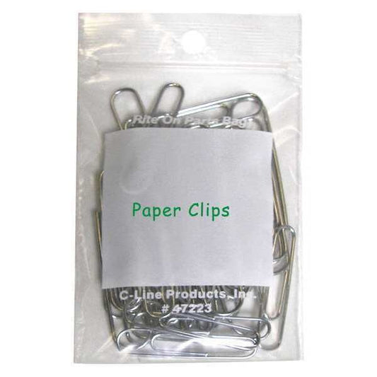 2" x 3" Reclosable Write-On Bags, PK 1000