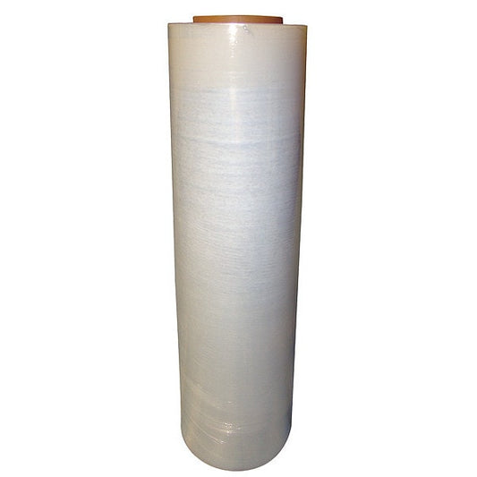 Hand Stretch Wrap 18 in W x 1000 ft L., 120 ga, Cast Style, Clear