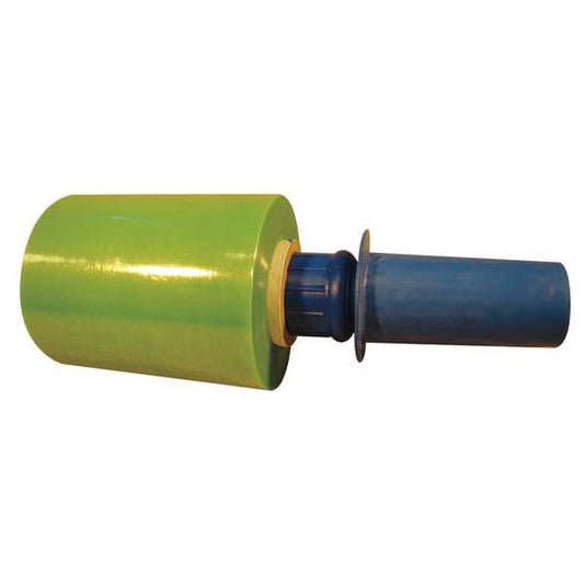 Stretch Wrap, 4" W x 1000 ft. L, 60 ga, Cast Style, Light Green, Light Duty