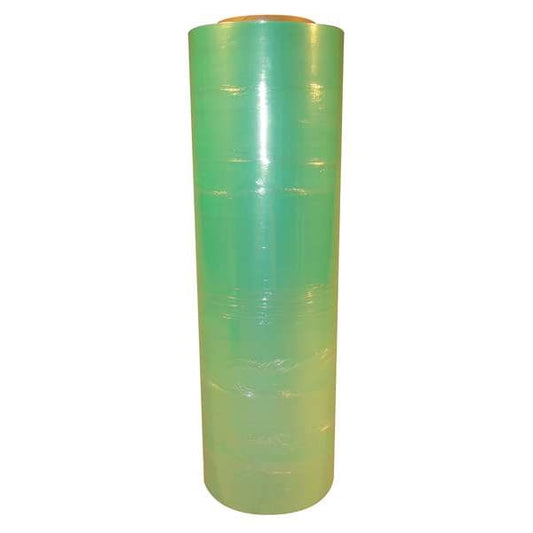 Stretch Wrap, 18" W x 1500 ft. L, 70 ga, Cast Style, Light Green, Standard Duty