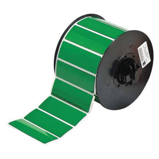 Raised Panel Label, Green, Labels/Roll: 300