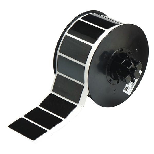 Raised Panel Label, Black, Labels/Roll: 300