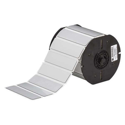Raised Panel Label, Silver, Labels/Roll: 340