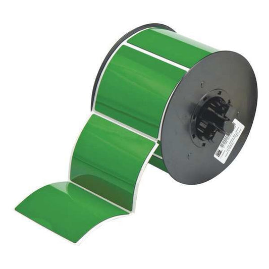 Raised Panel Label, Green, Labels/Roll: 125