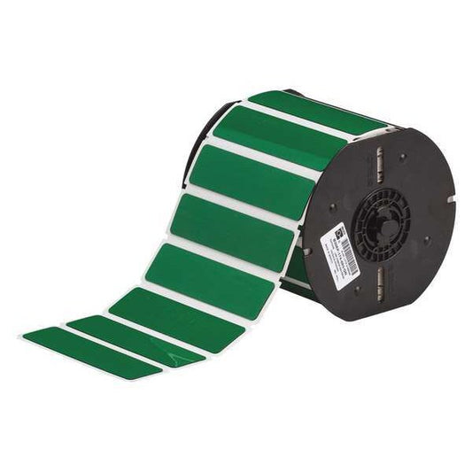 Raised Panel Label, Green, Labels/Roll: 340