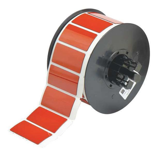 Raised Panel Label, Red, Labels/Roll: 300