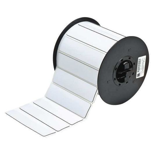 Raised Panel Label, White, Labels/Roll: 340