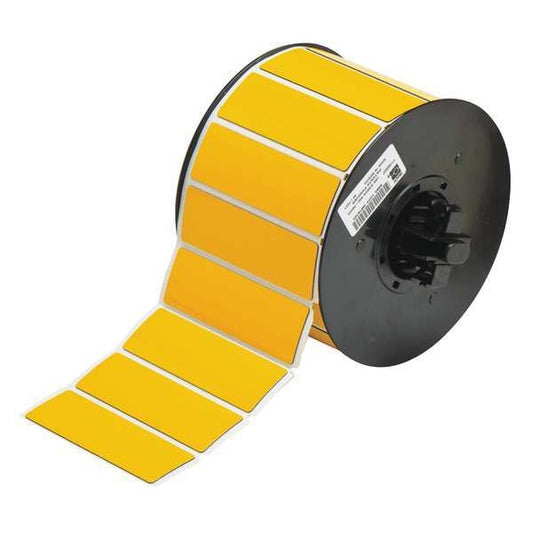 Raised Panel Label, Yellow, Labels/Roll: 300