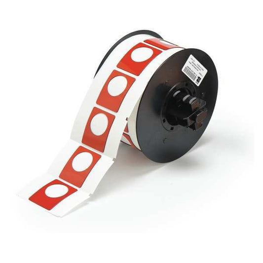Raised Panel Label, Red, Labels/Roll: 235