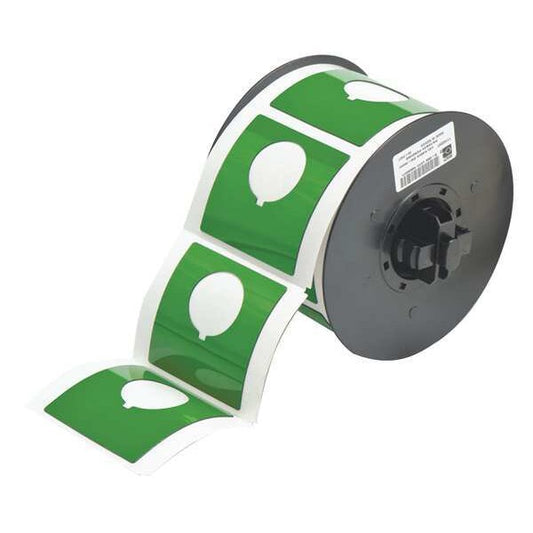 Raised Panel Label, Green, Labels/Roll: 145