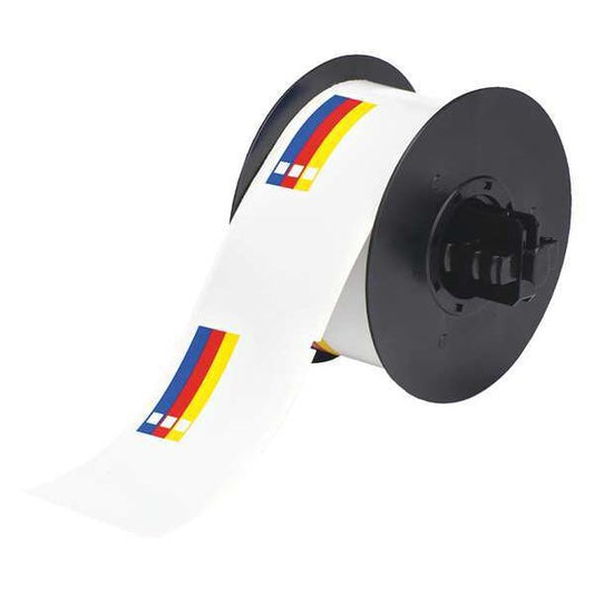 Label, Red/Yellow/Blue/White, Labels/Roll: 240