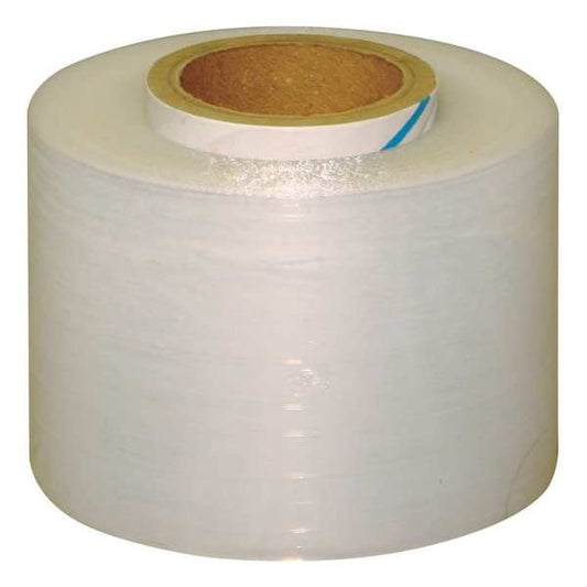 Stretch Wrap, 3" W x 600 ft. L, 120 ga, Cast Style, Clear, Heavy Duty