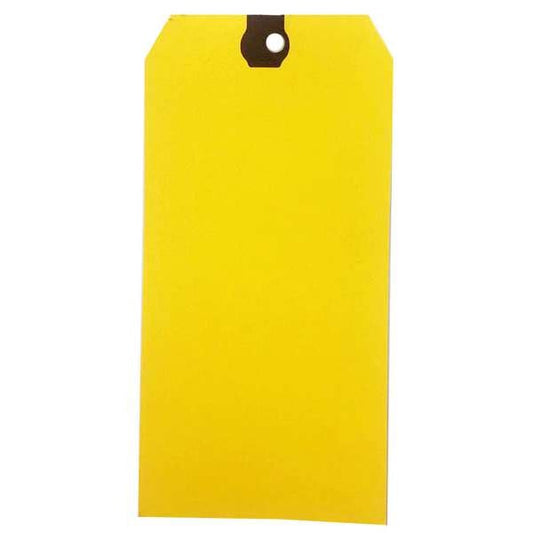 Blank Shipping Tag, Paper, Yellow, PK500