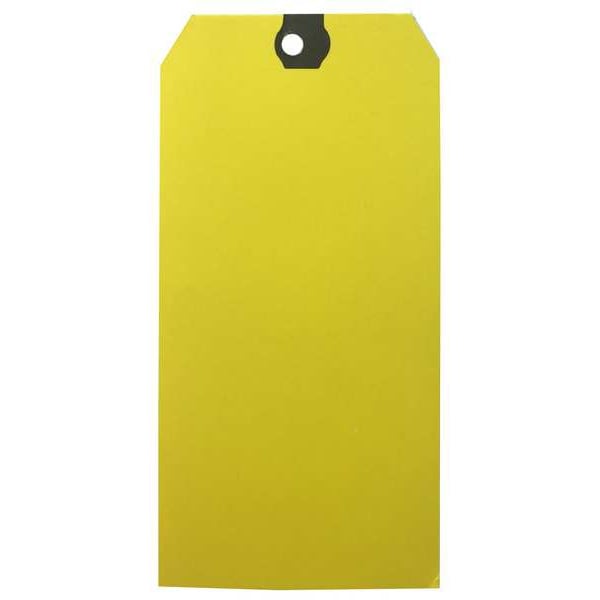 Blank Shipping Tag, Paper, Yellow, PK1000