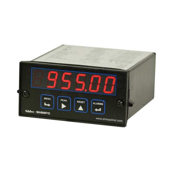 RTD Panel Meter, Low Power, Contact/Signal