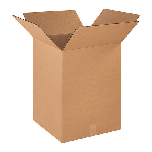Double Wall Boxes, 16" x 16" x 18", Kraft, 15/Bundle