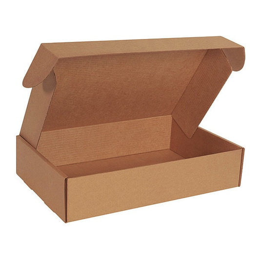 Deluxe Literature Mailers, 17 1/8" x 11 1/8" x 4", Kraft, 50/Bundle