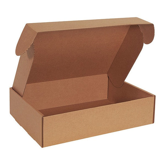 Deluxe Literature Mailers, 24" x 18" x 6", Kraft, 25/Bundle