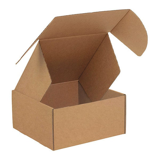 Deluxe Literature Mailer, 4" x 4" x 4", Kraft, 50/Bundle