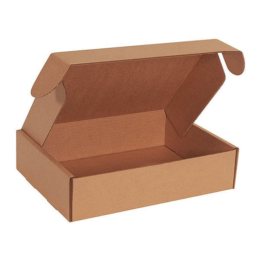 Deluxe Literature Mailer, 9" x 6 1/4" x 3", Kraft, 50/Bundle